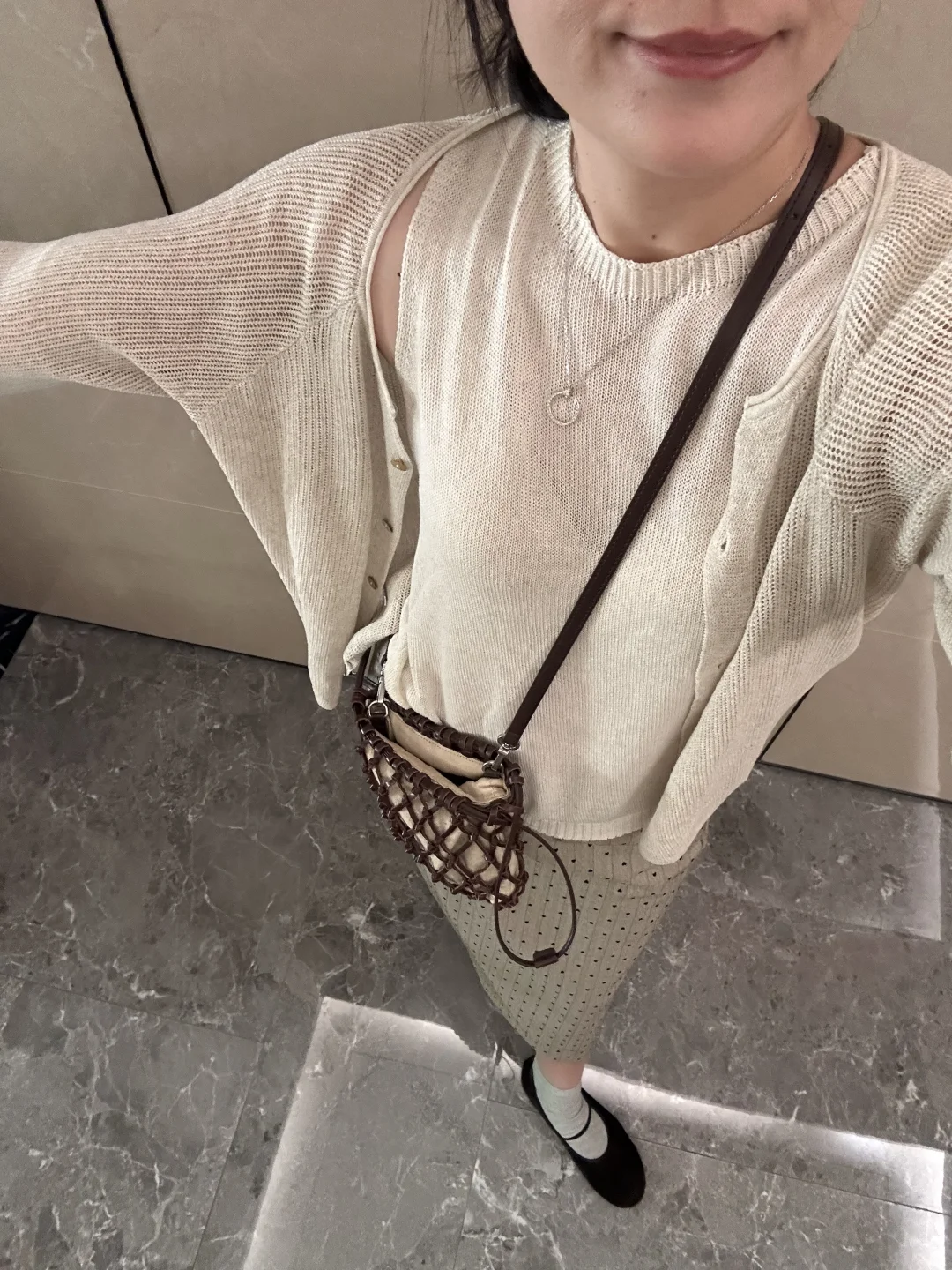 174 132｜春日淡人感杏色穿搭