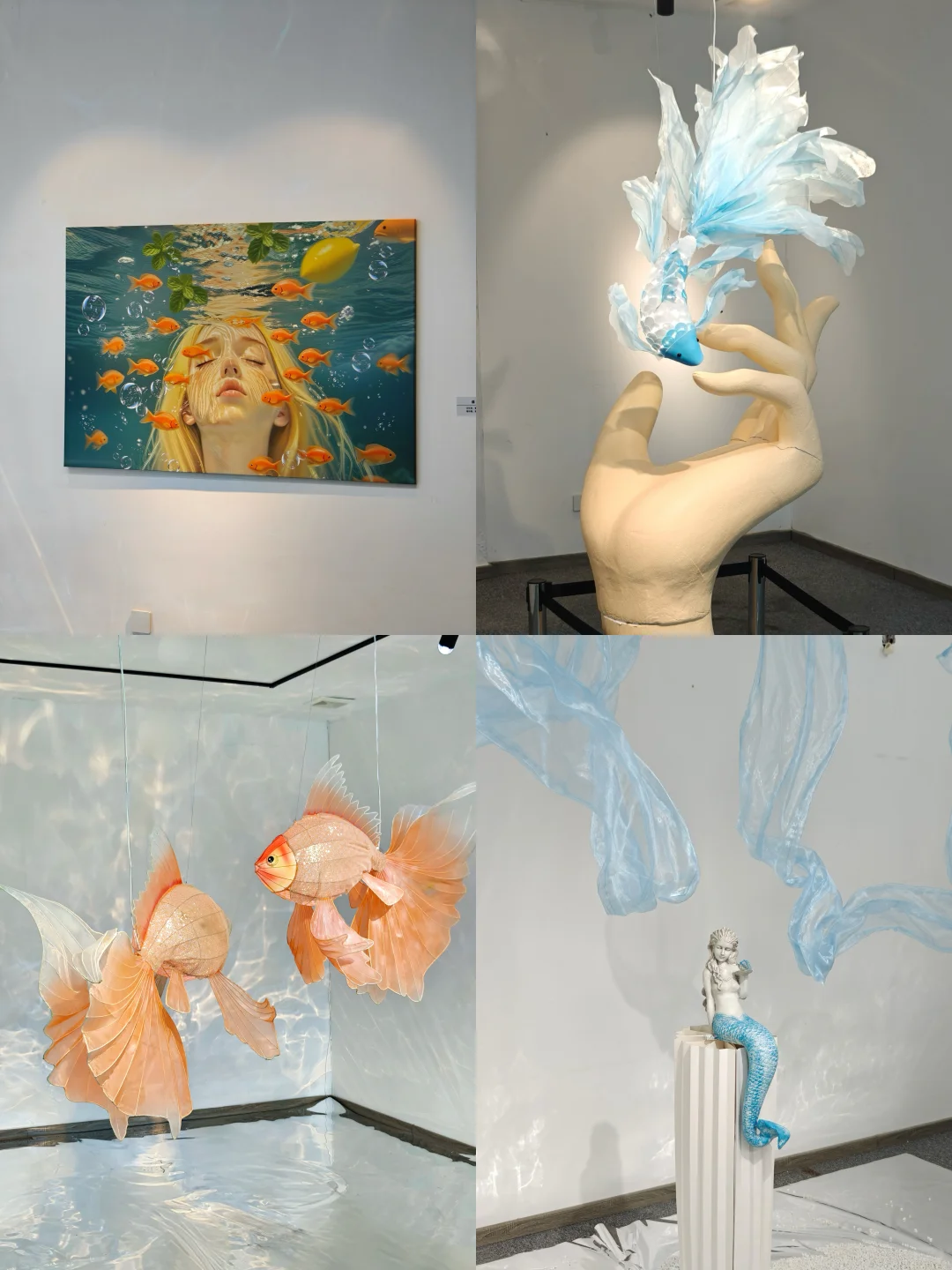 ?广州新展～好梦幻坠入鱼里的世界展? ༠°