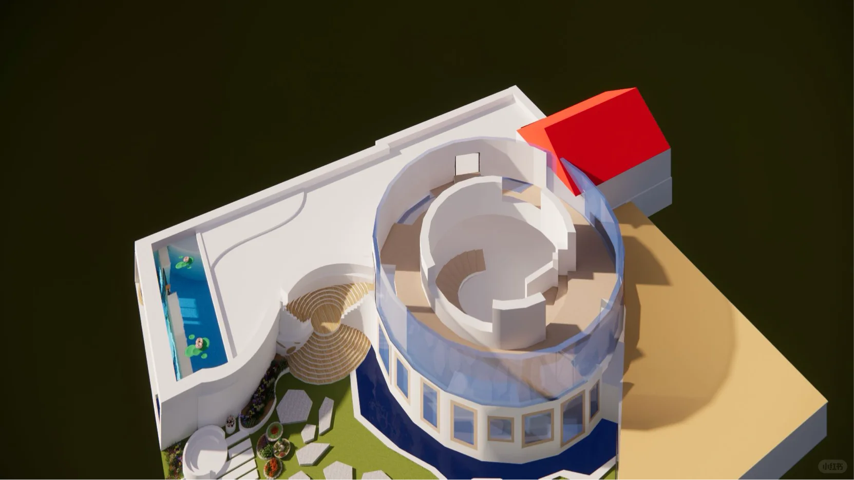 不是建筑的学生但是想炫耀一下我的美术馆