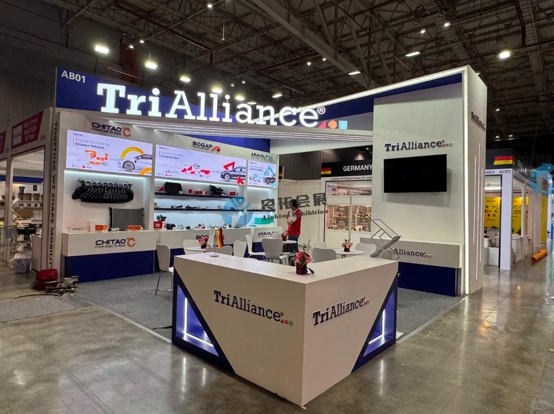 越南汽配展 最新搭建落地 效果图与实景