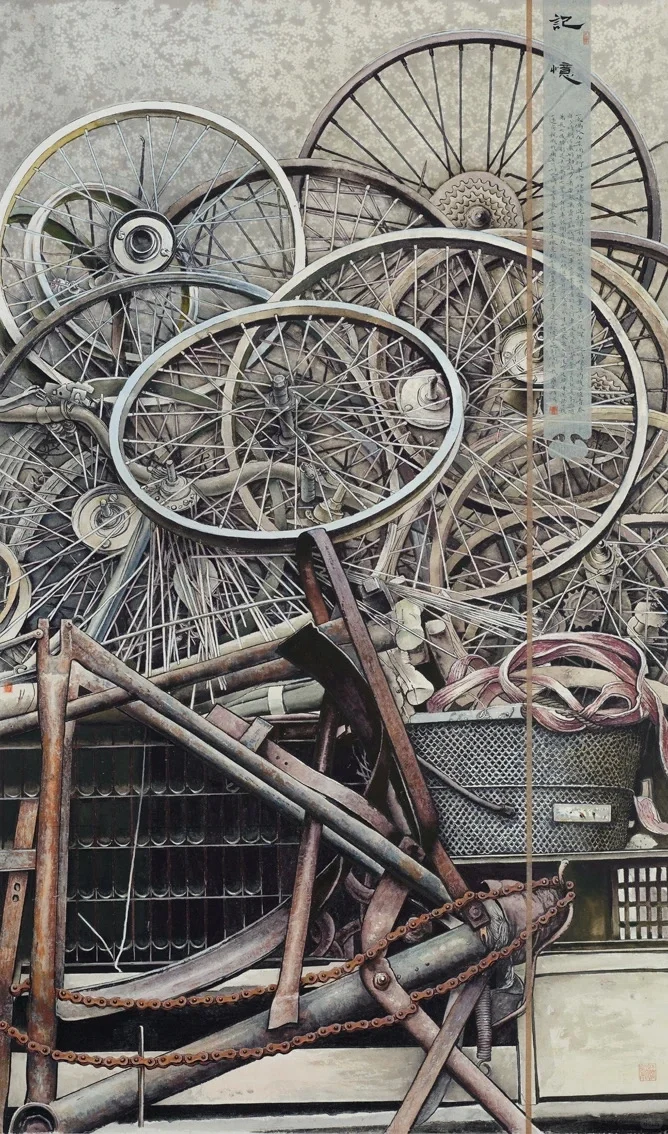 湖南工业题材美术作品展部分