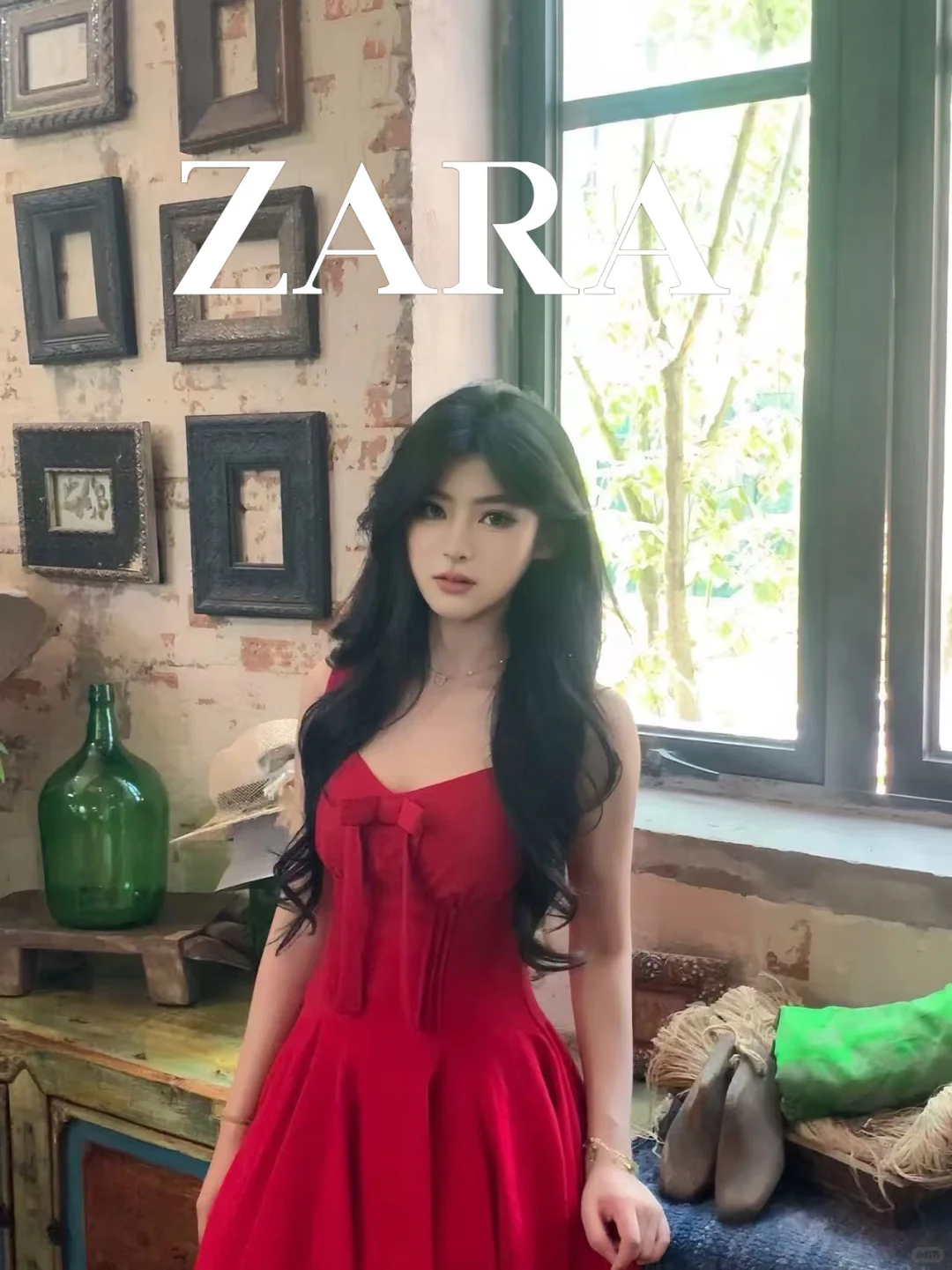 ZARA疯了？！39?的红裙美到我想原地转圈?