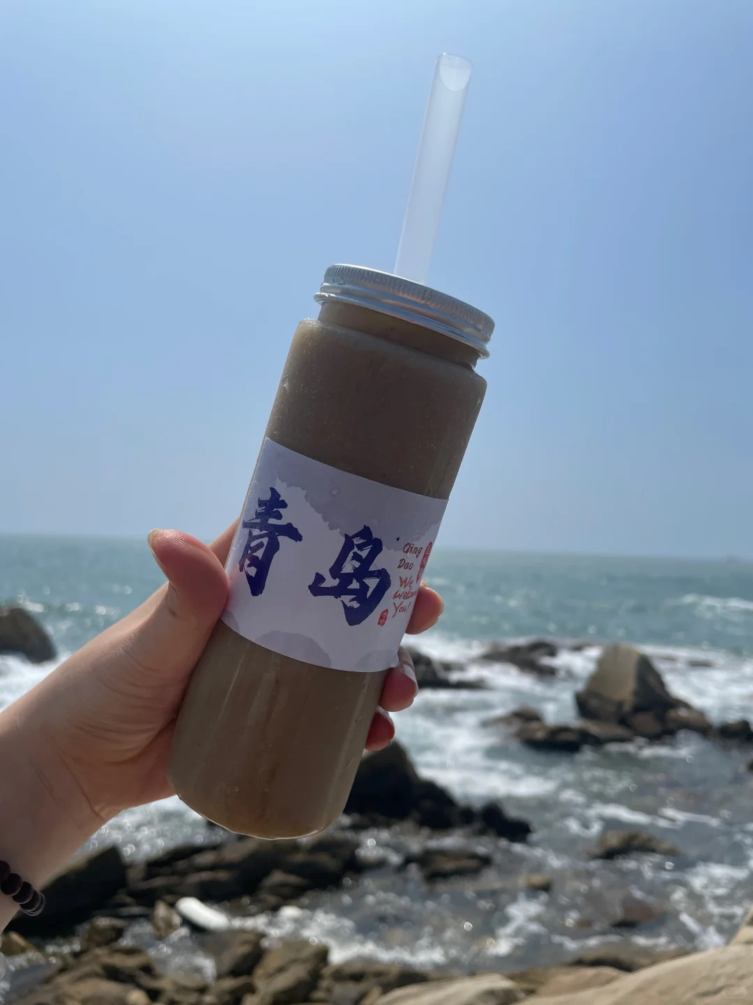 青岛的海好漂亮呀，几套海边穿搭分享?