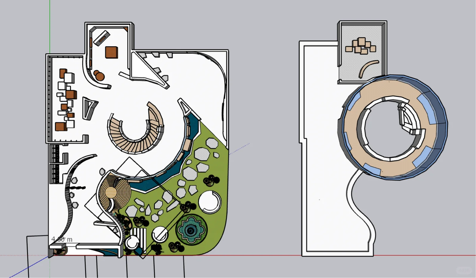 不是建筑的学生但是想炫耀一下我的美术馆