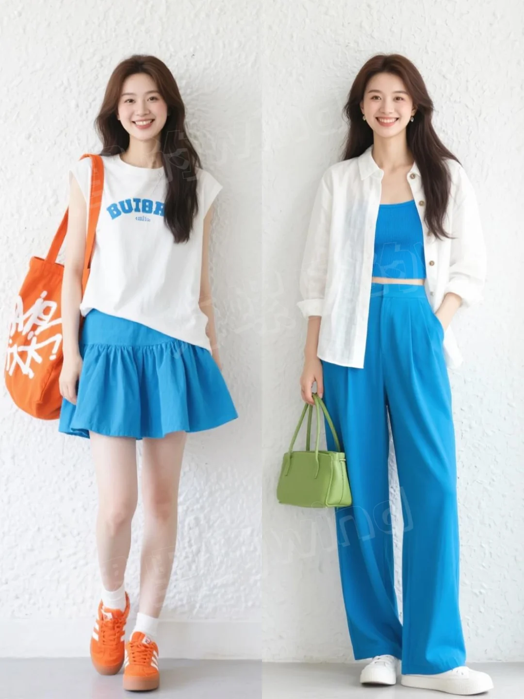??把天空穿身上｜夏日清爽呼吸感穿搭