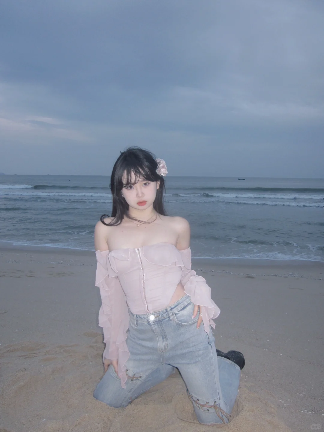 海边穿搭?️｜不用穿裙子也能很出片?