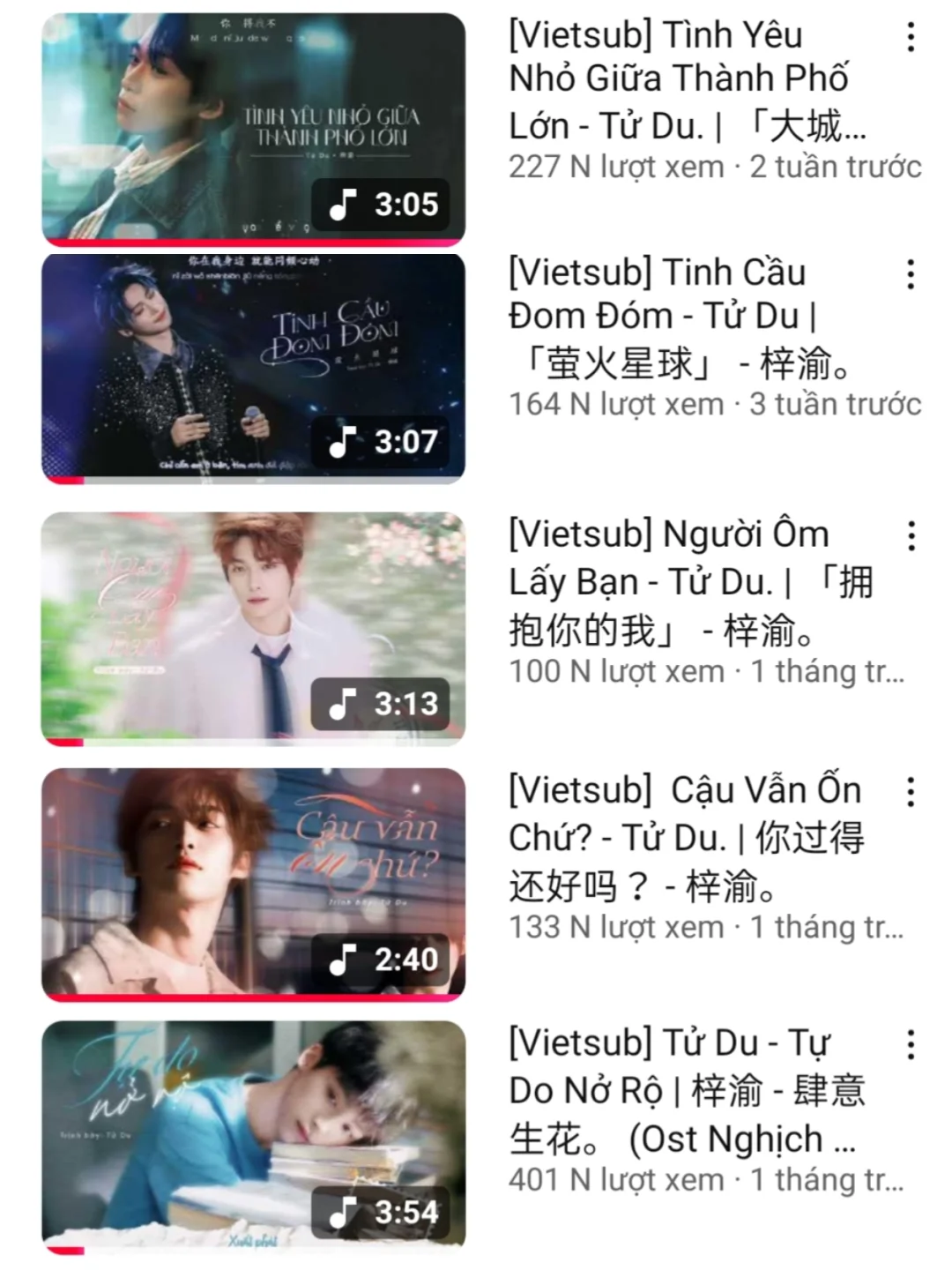 梓渝在越南的粉丝基础有多大?