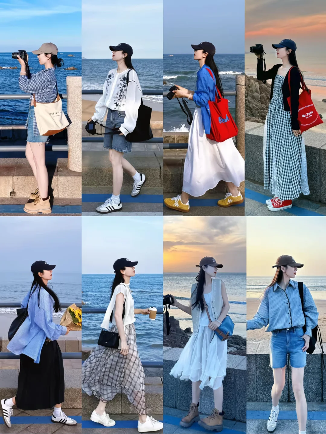 海边穿搭日记?️(ˆ˚ˆ✿)