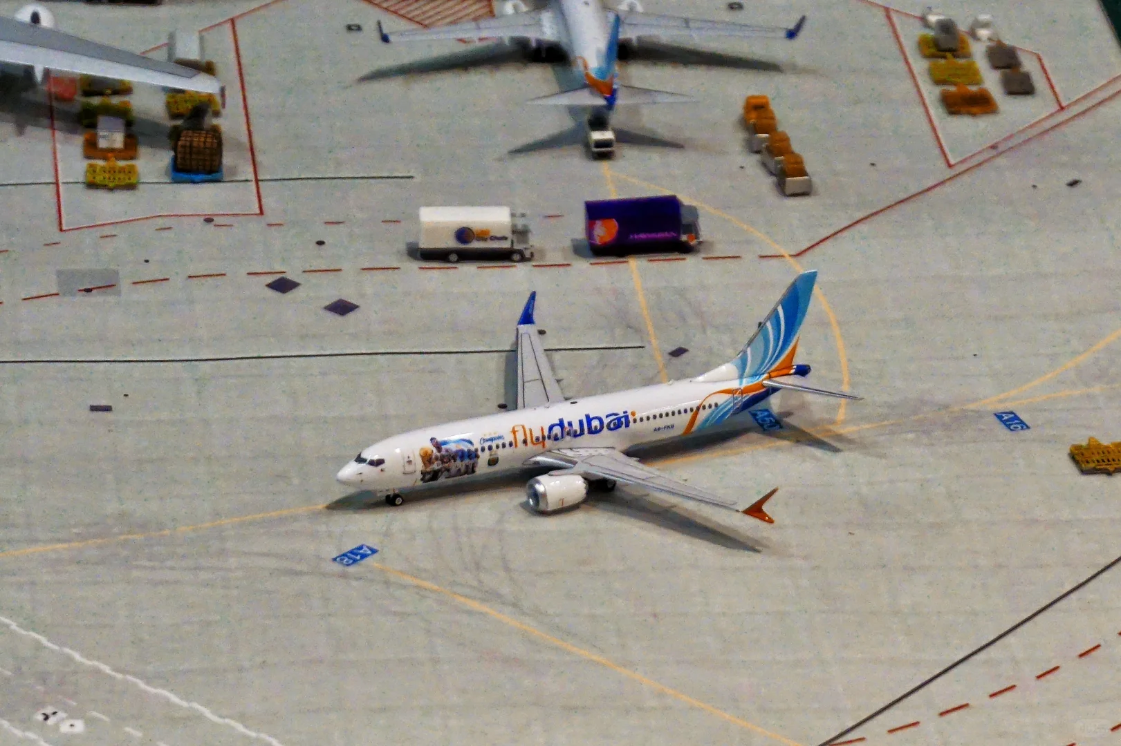 上海首届客机模型展销会