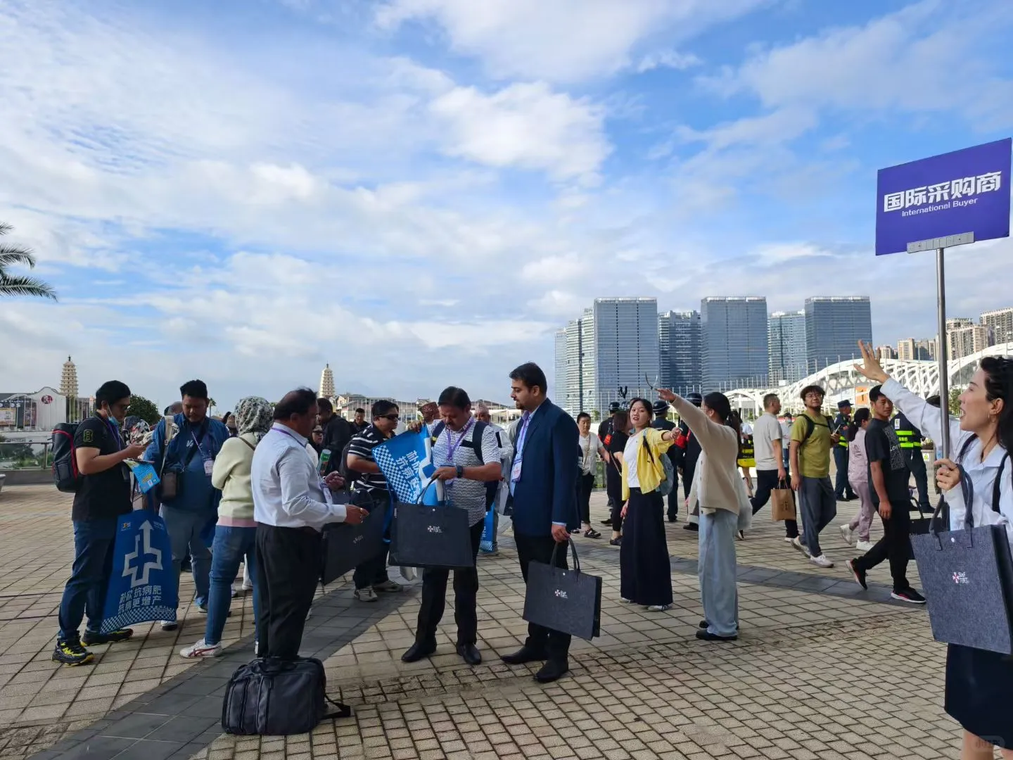 这里真的好有展会的氛围啊~