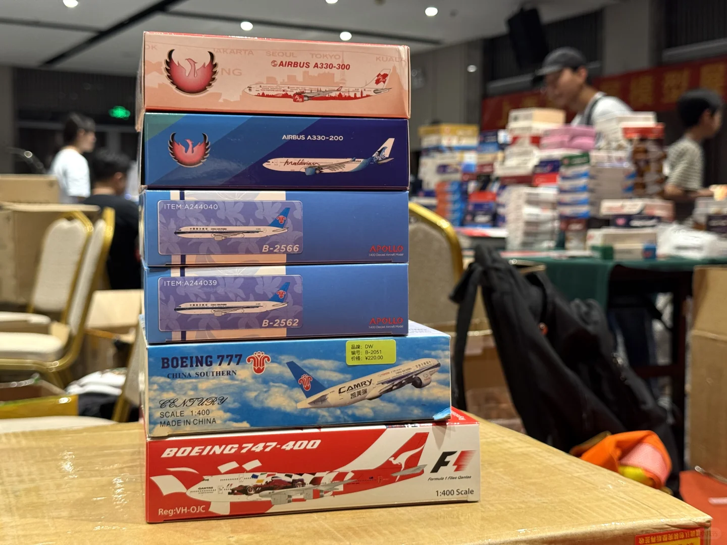 上海 ✈️ 2025第二届客机模型展销会