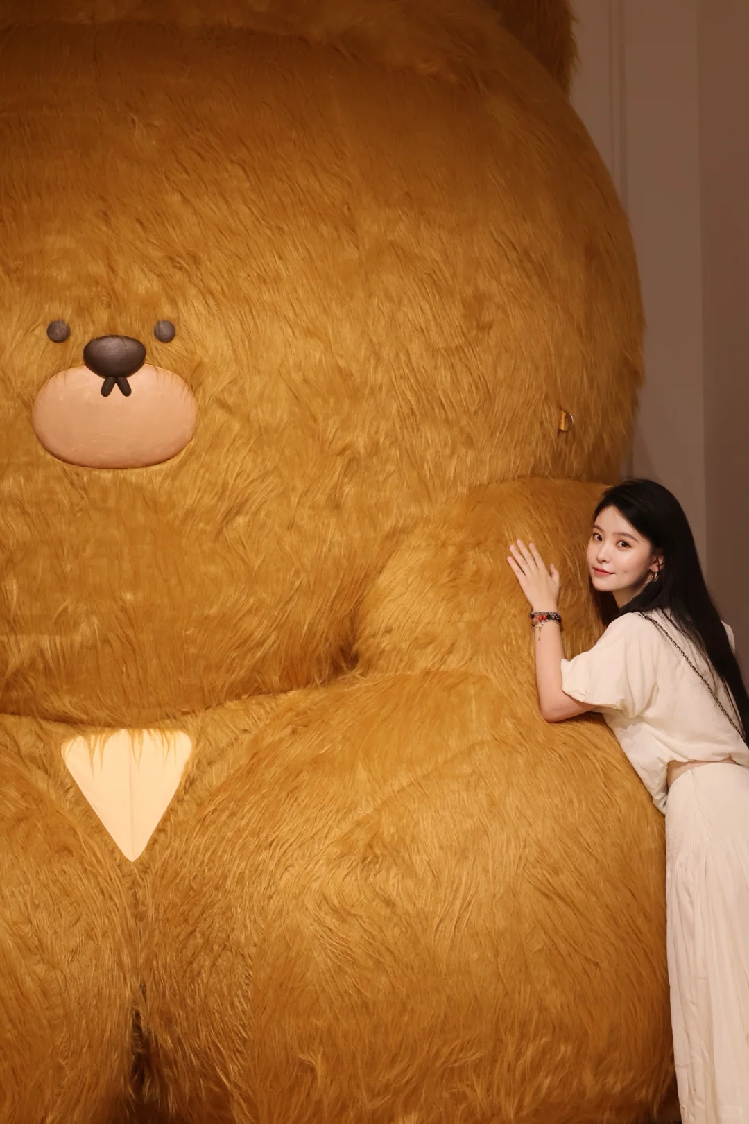 北京新展｜被超大面包熊治愈的一天?
