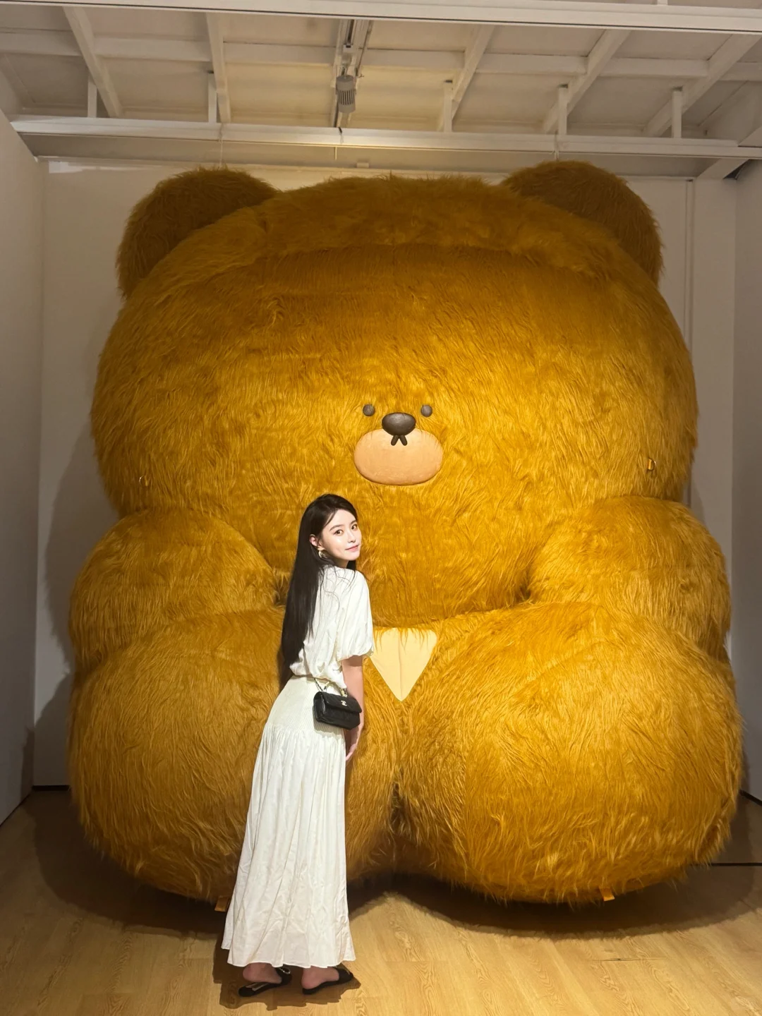 北京新展｜被超大面包熊治愈的一天?