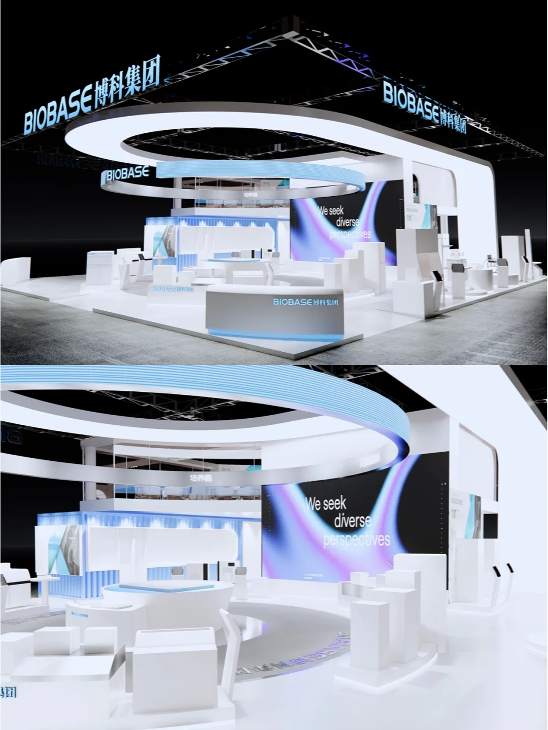 ?展台设计探索：空间、光线与情感的融合