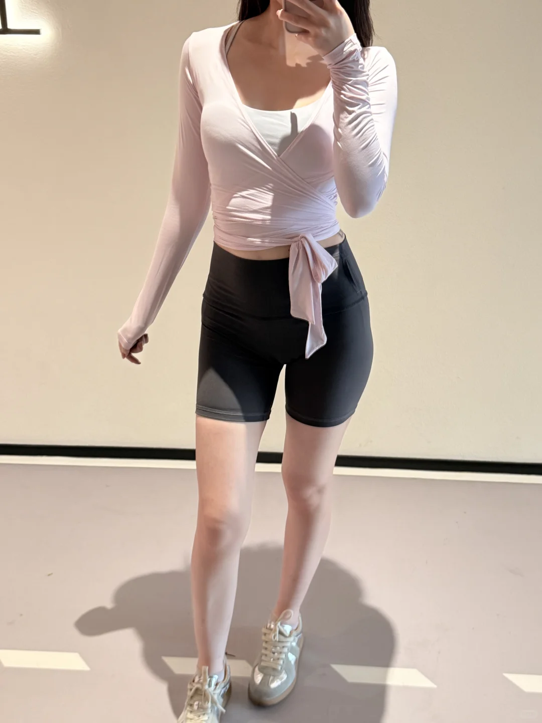 自带纯欲滤镜的瑜伽服