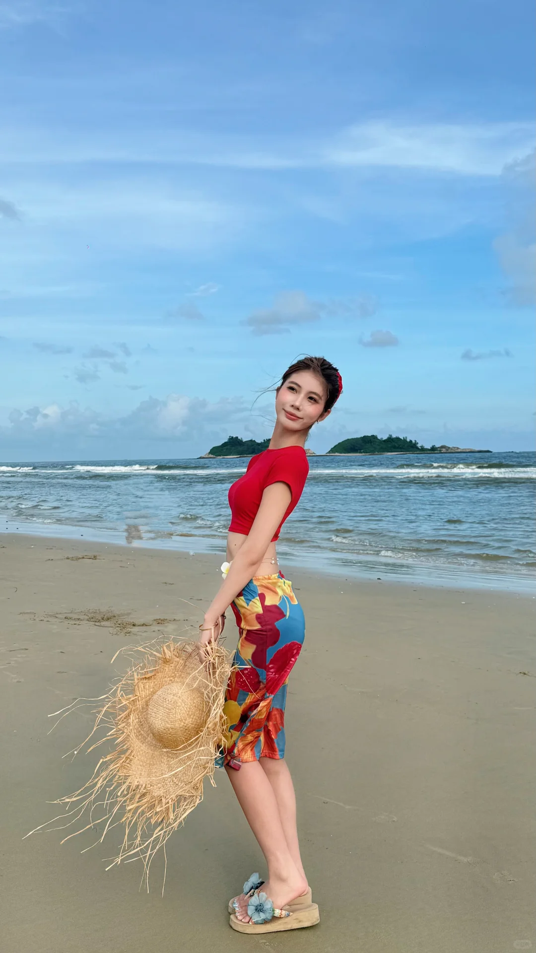 海边穿这套真的太出片了