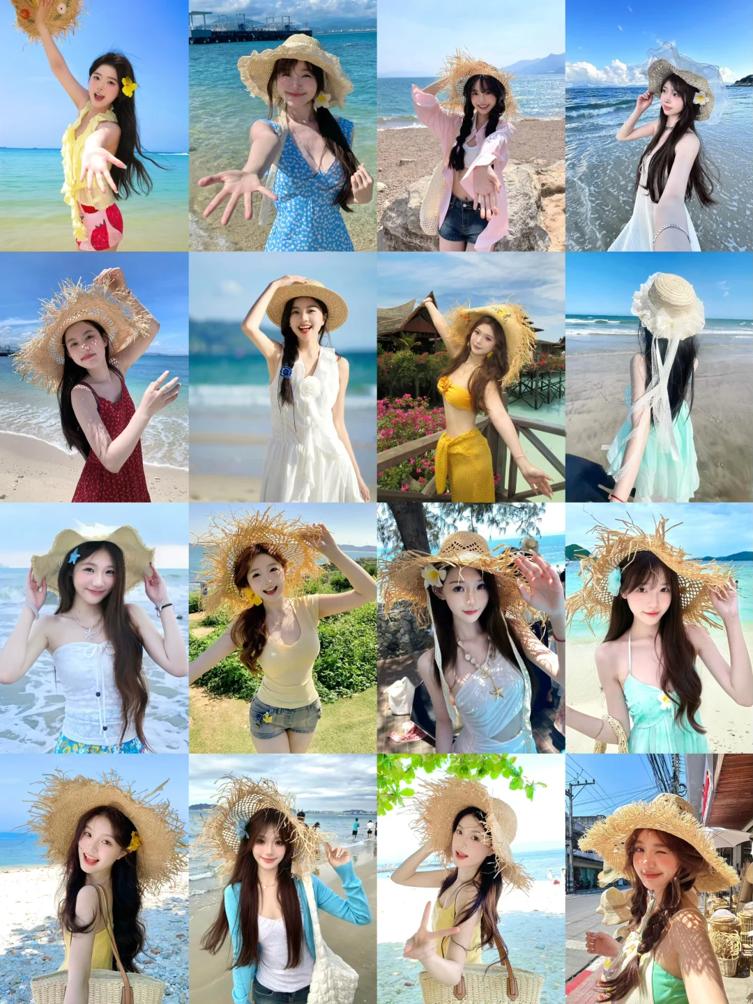 提前预习海边?️拍照姿势！！！