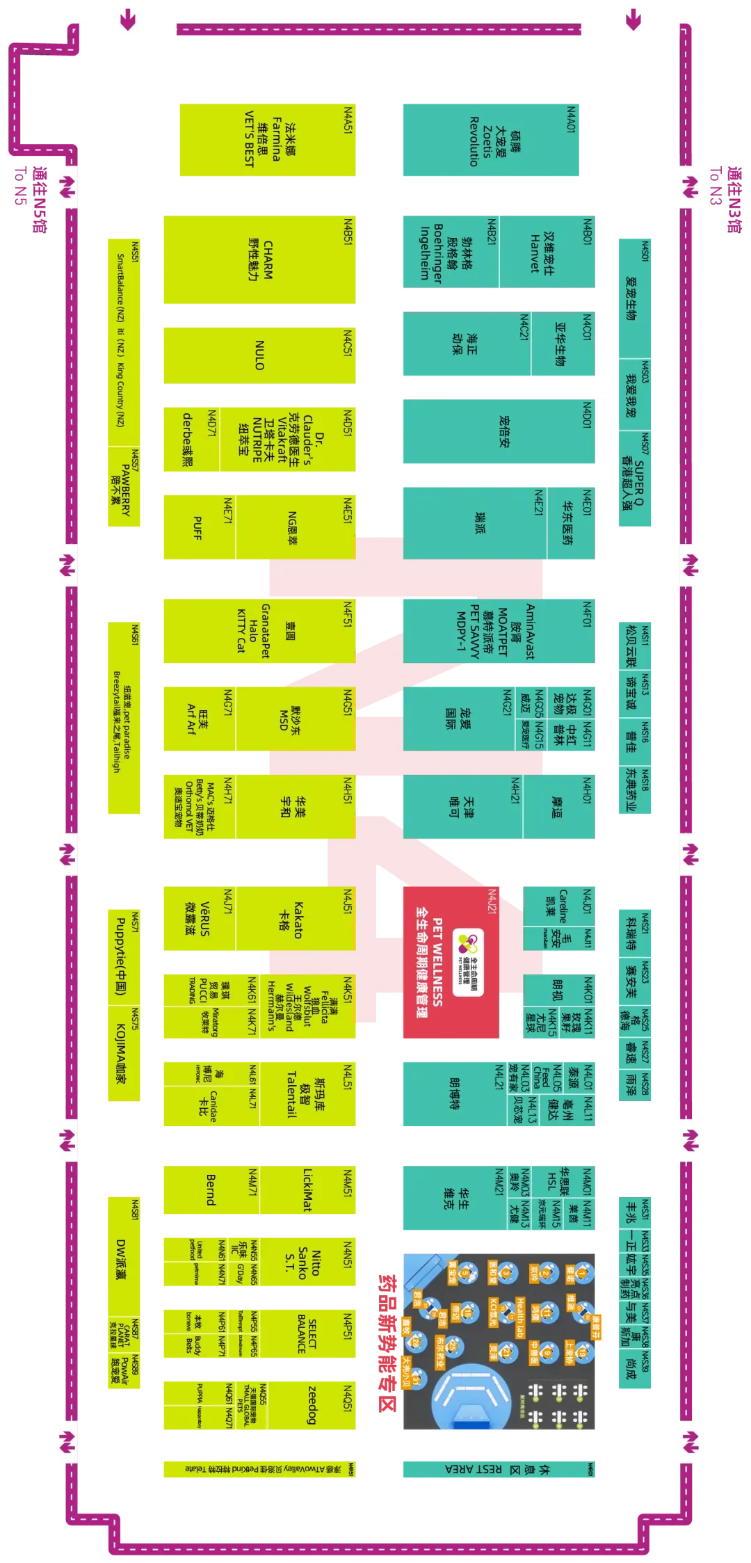 2025亚宠展全馆展位图（快收藏）