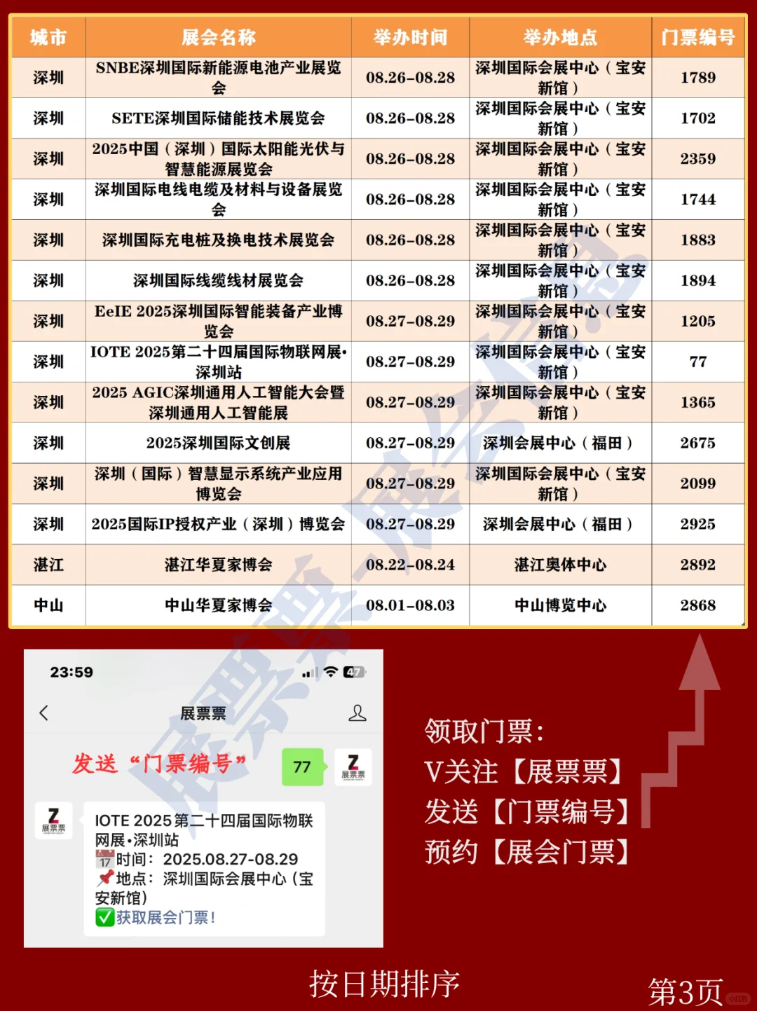 广东展会 | 2025年8月展览排期表(共53场)