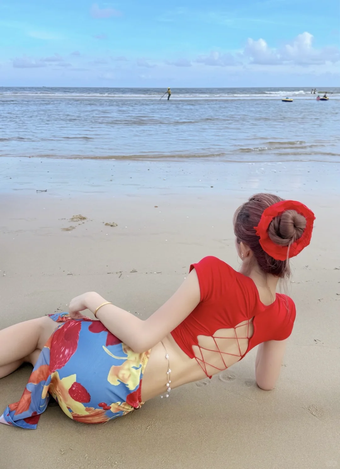 海边穿这套真的太出片了