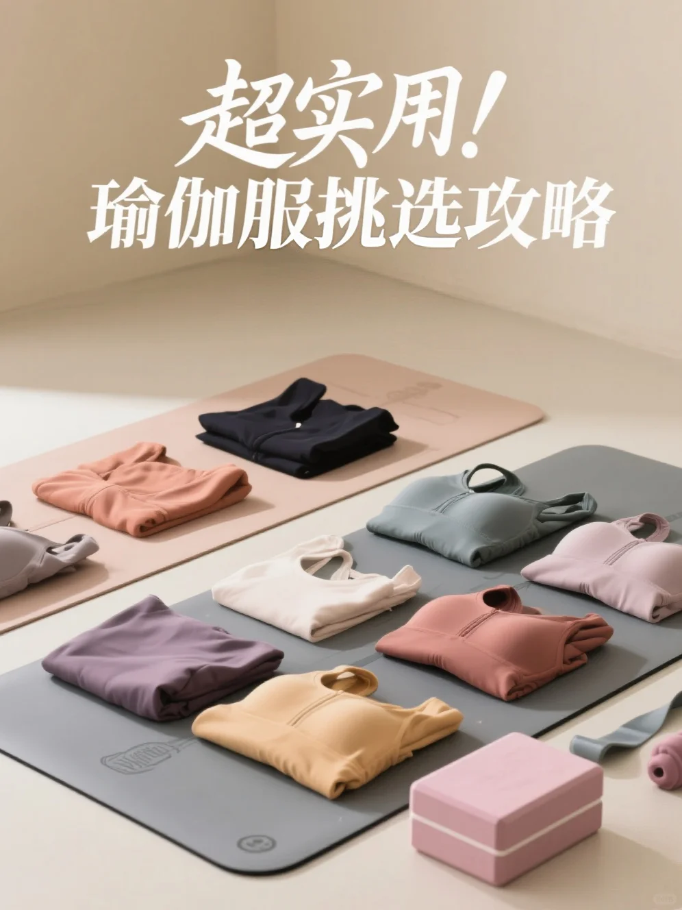 纯经验帖！瑜伽服选购攻略，小白必看❗