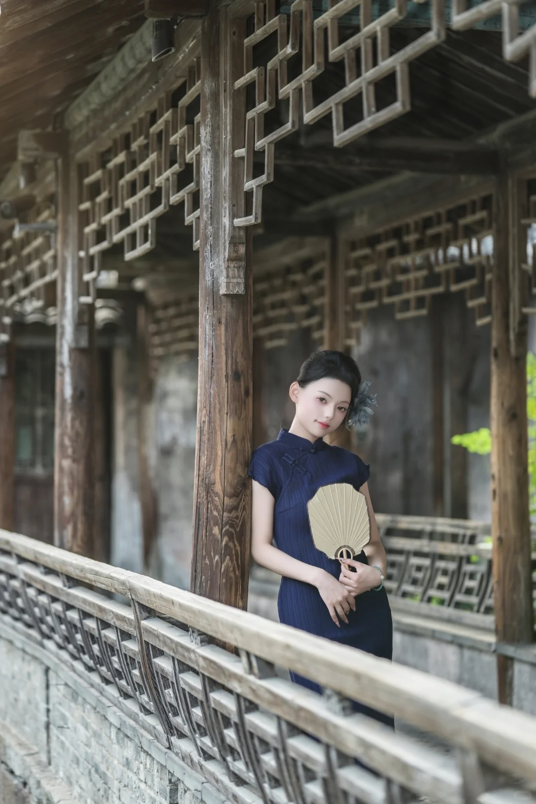 旗袍美人具象化了