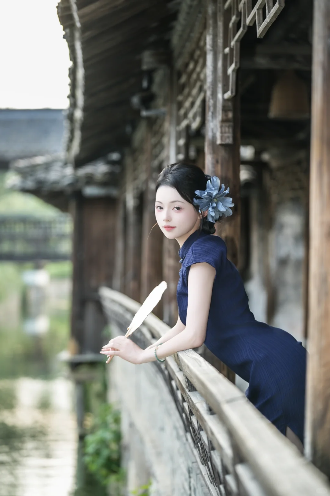 旗袍美人具象化了