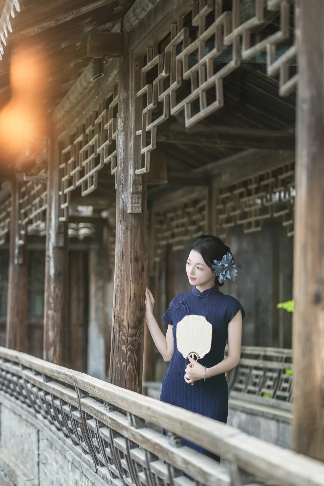 旗袍美人具象化了