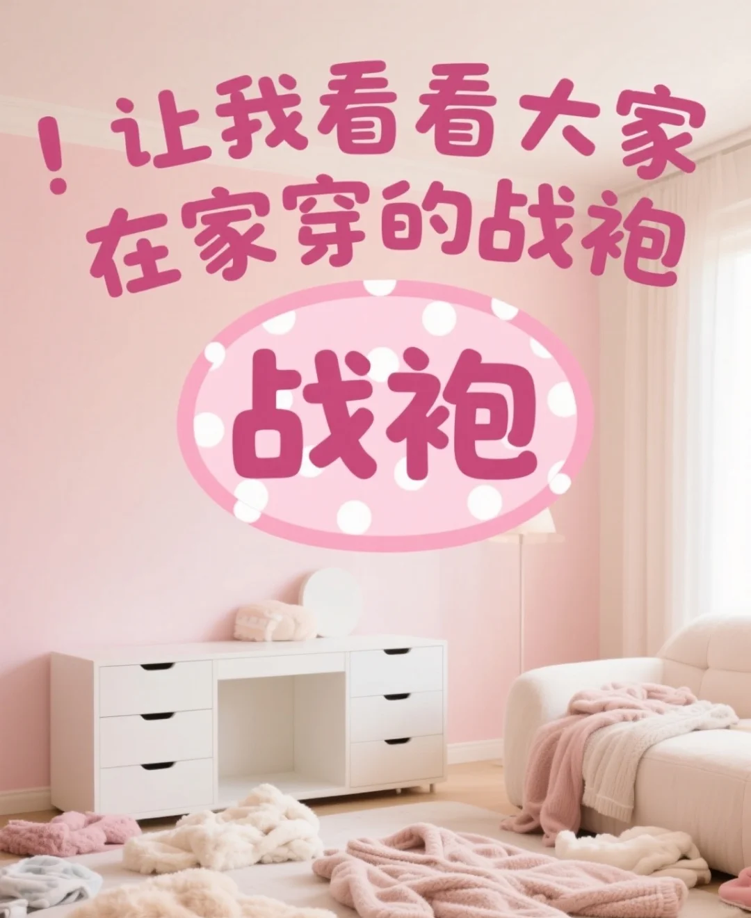 关于战袍，你家穿啥？