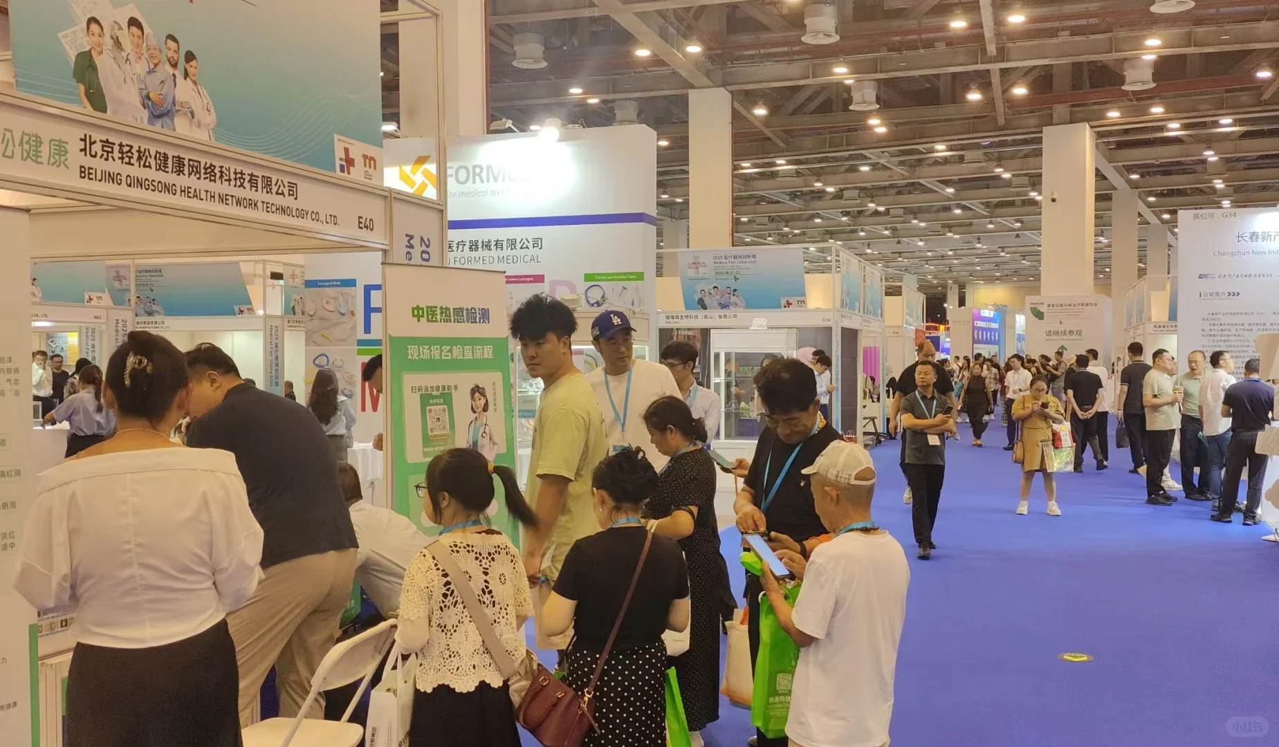 今年的苏州医疗展人流量很大哦！
