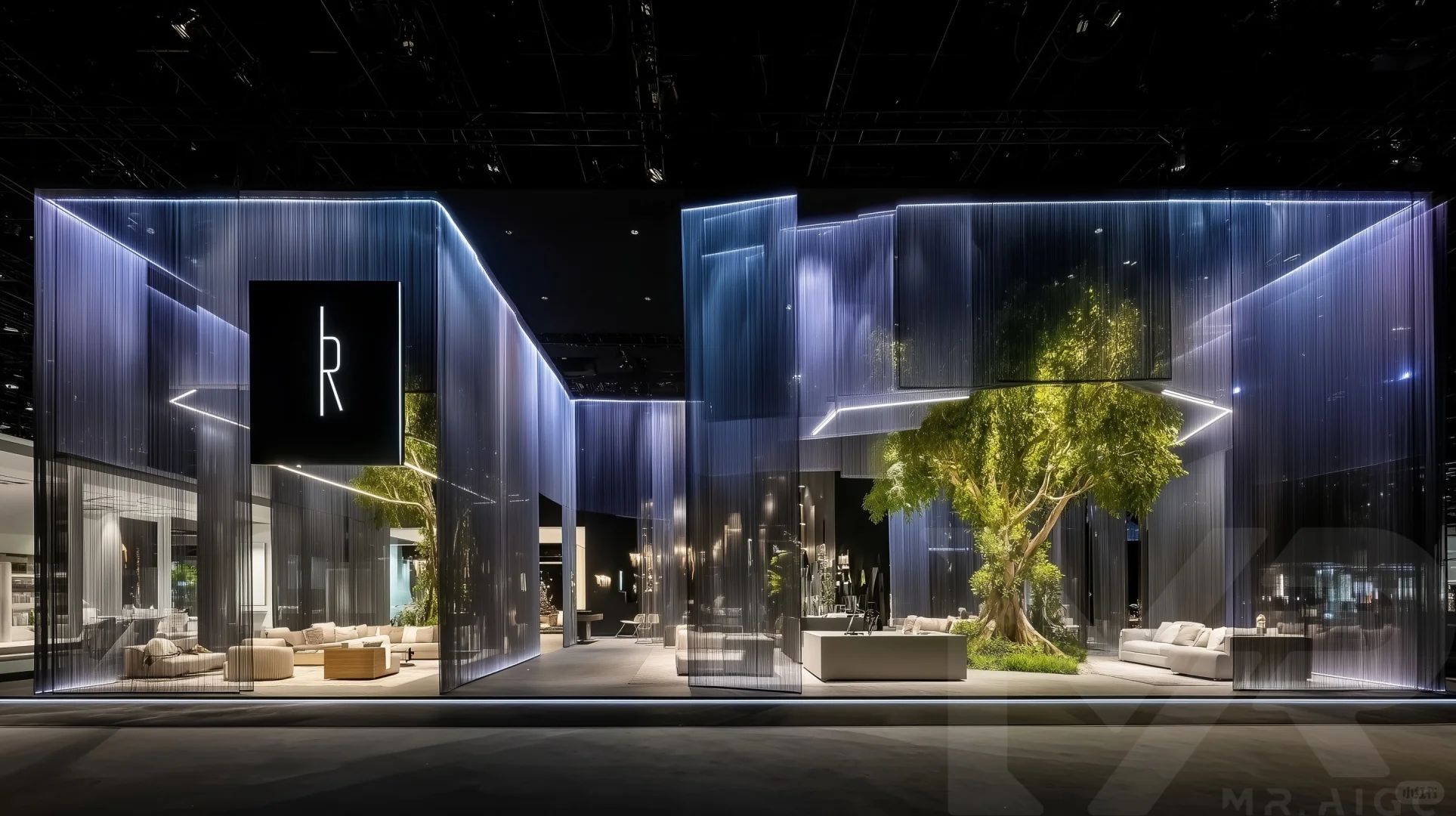 设计展：MIDJOURNEY概念展台✨