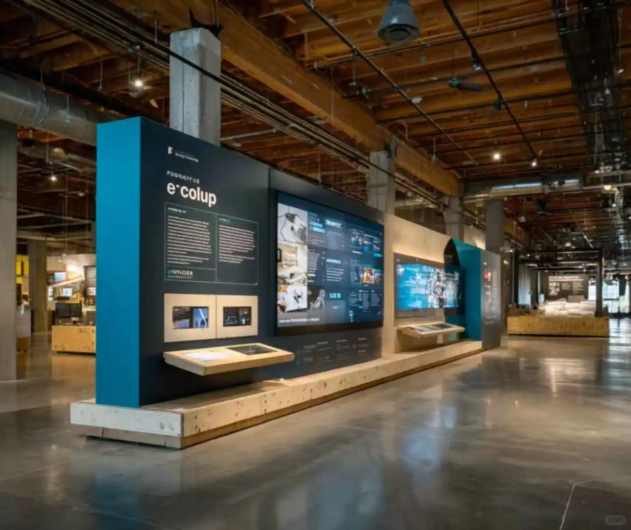 谁说工业风不能做展览了?