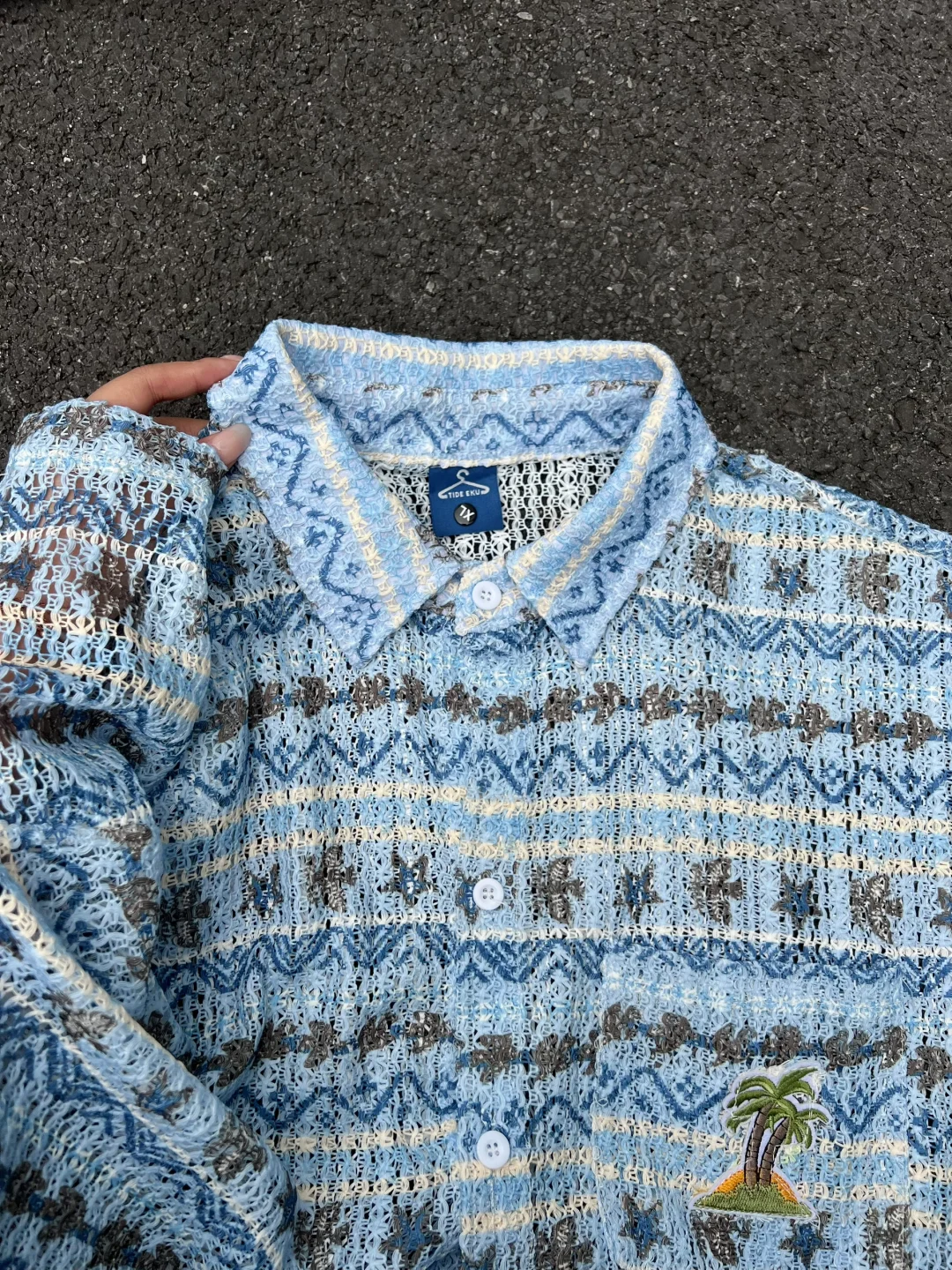 ?海岛度假风｜夏日海边复古花衬衫短袖