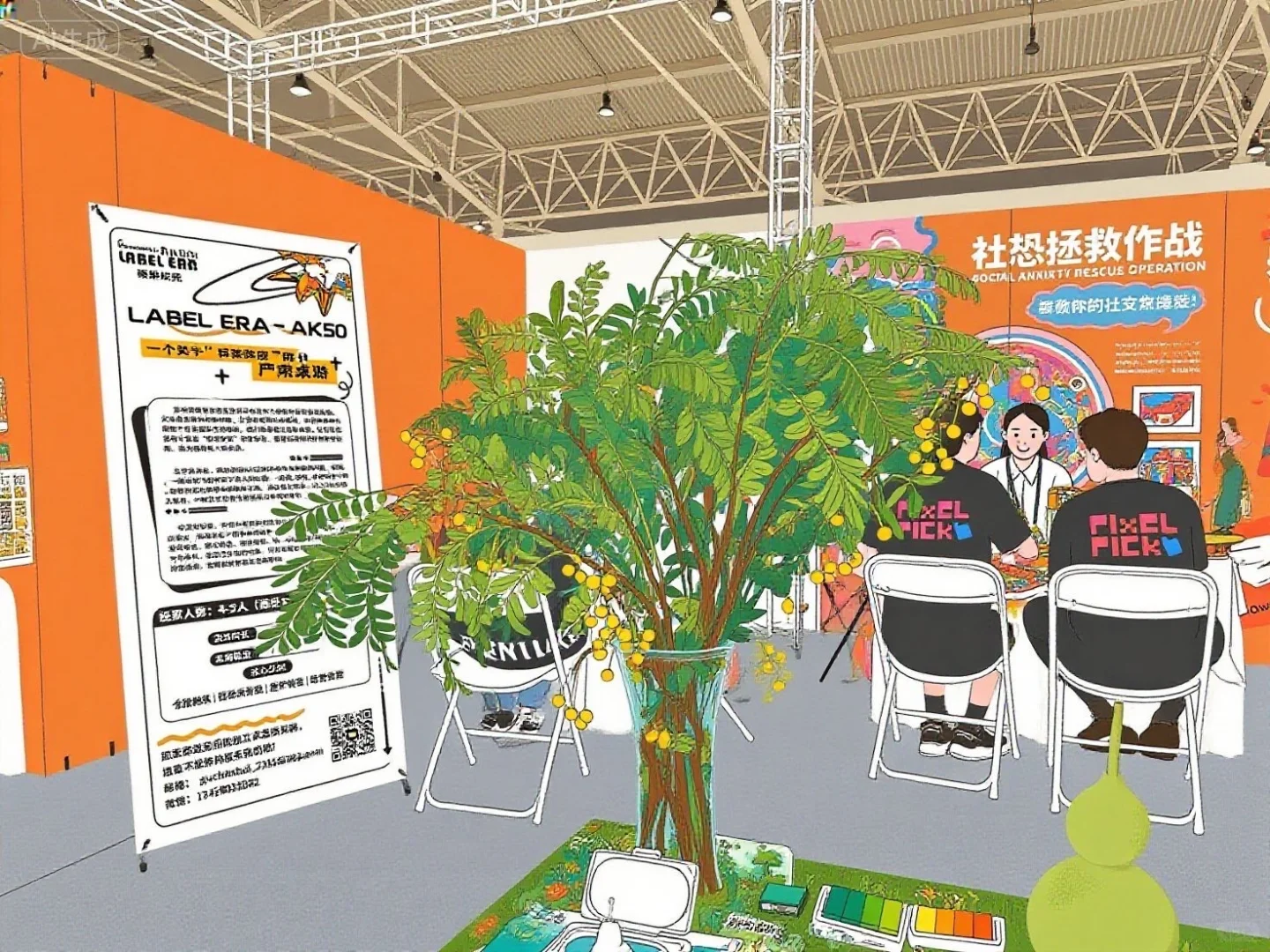 青荫如晤| DC桌游展摊位剪影