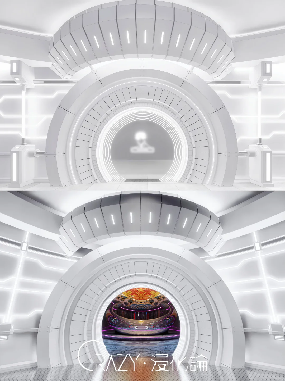 ?打破时空边界｜赛博光影x新中式的共生美学