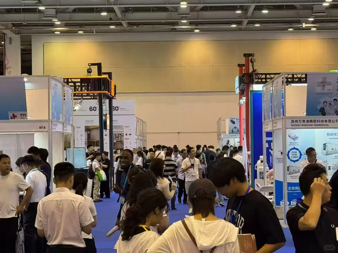 今年的苏州医疗展人流量很大哦！