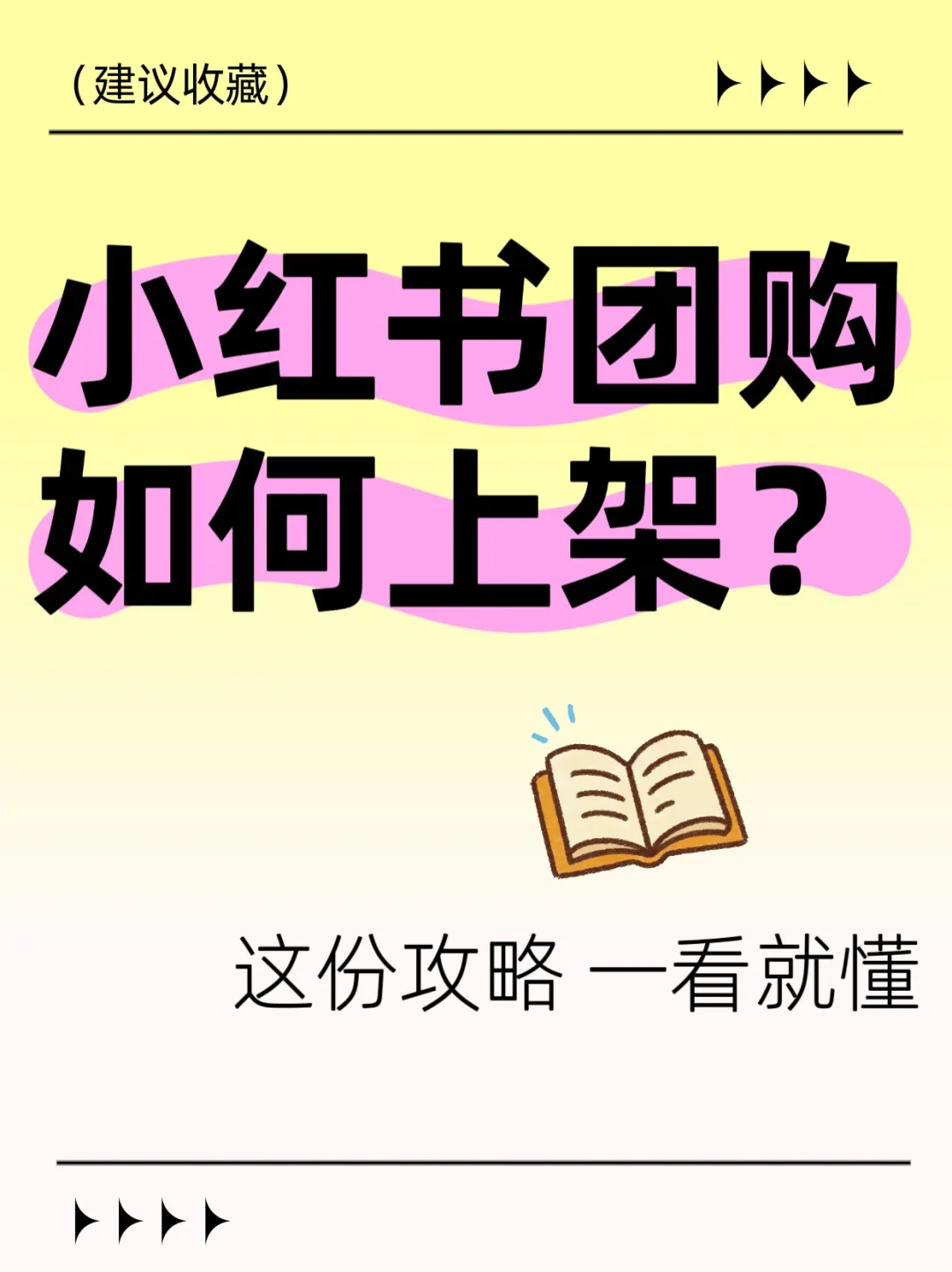 小红书商家看过来！? 开通团购超简单～
