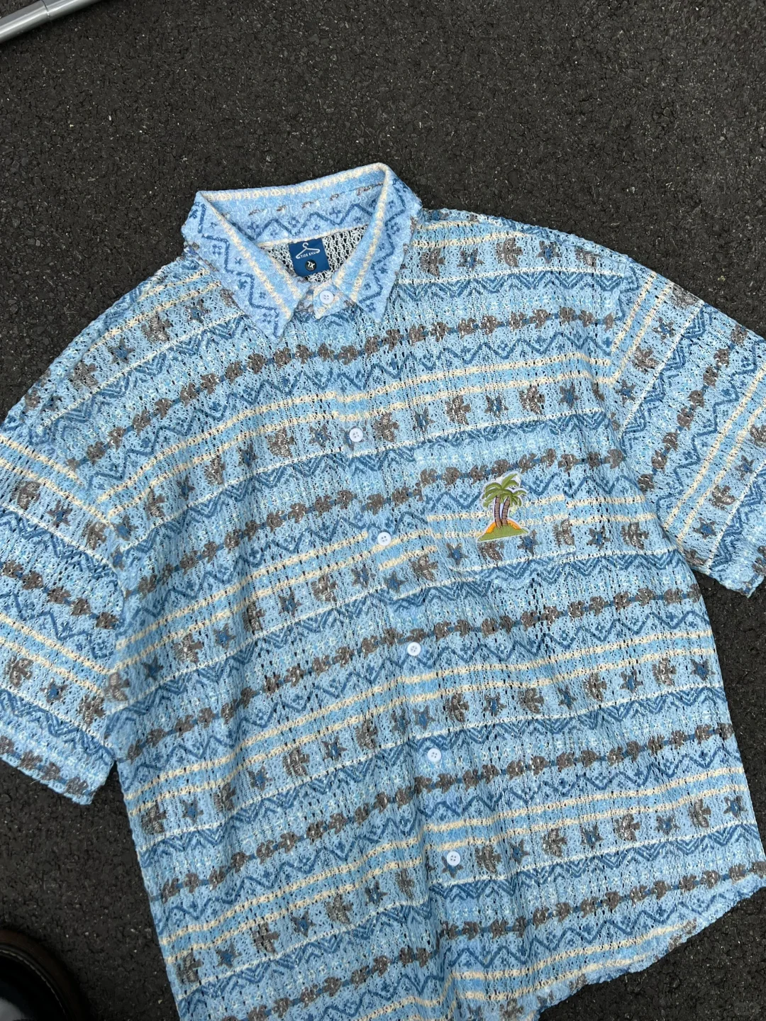 ?海岛度假风｜夏日海边复古花衬衫短袖