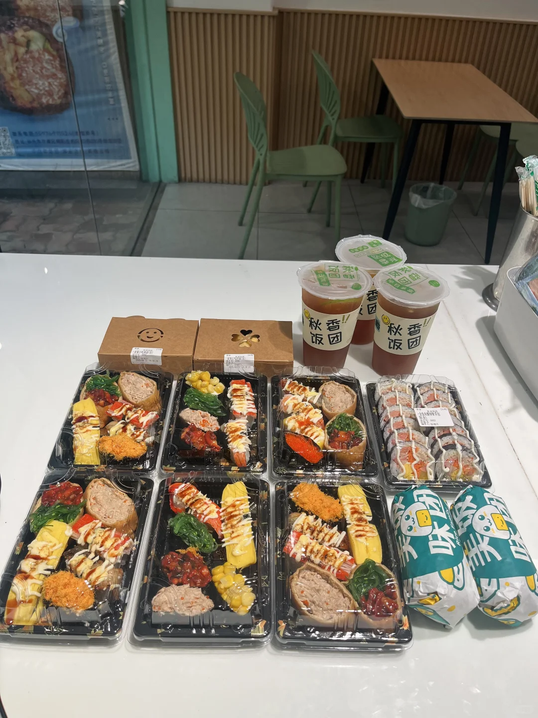 秋香饭团今天接个团单