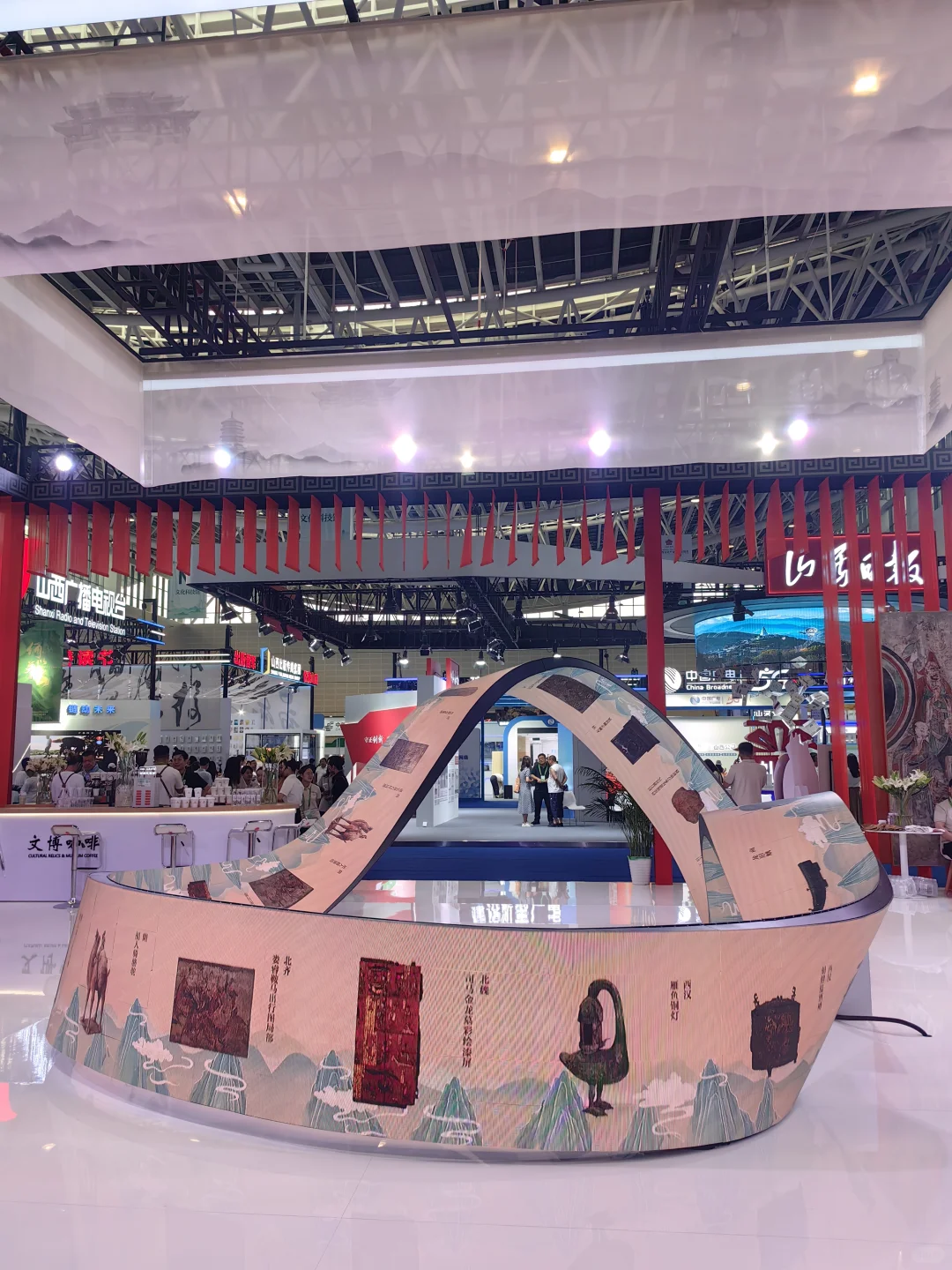 逛山西文博会 体验中华文化博大精深