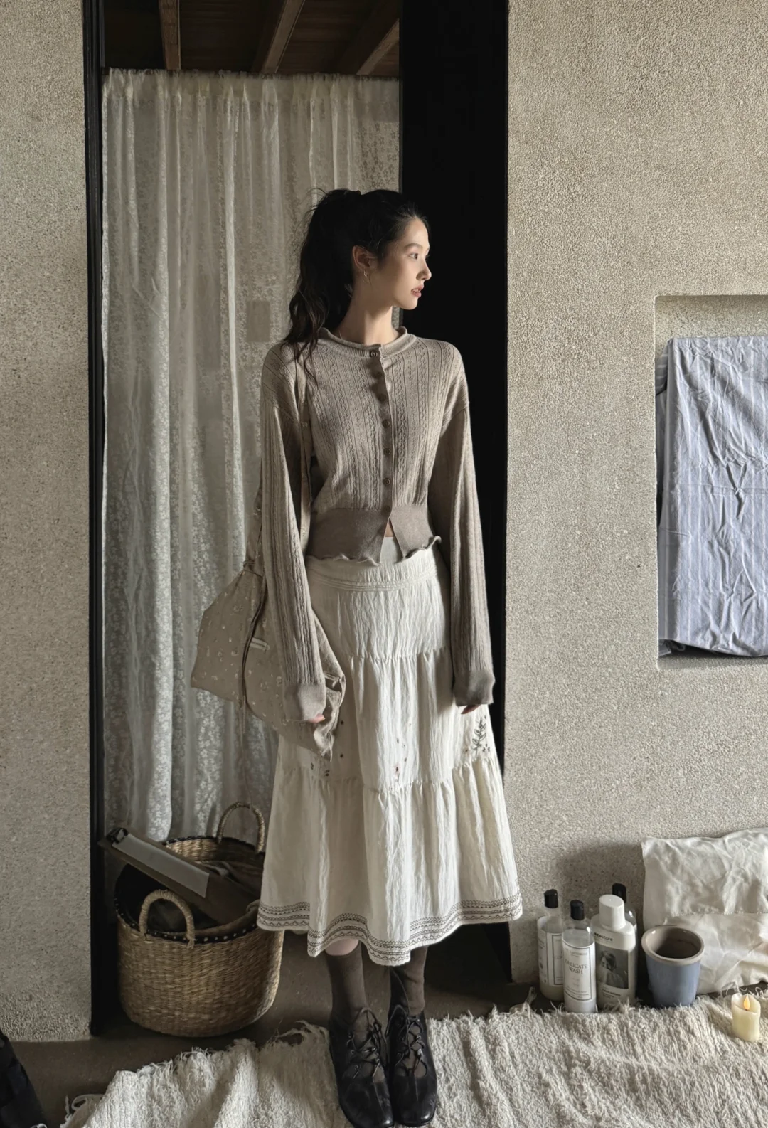 ✿ 在海边 浅尝了秋天的燕麦碎花♬