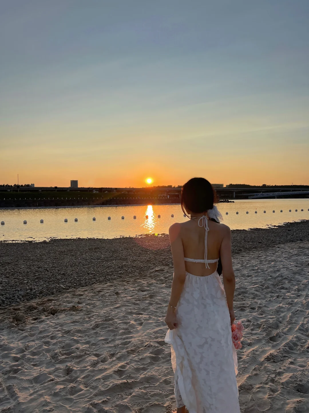 不是巴厘岛?️长春粉色沙滩太美了｜肆季南河