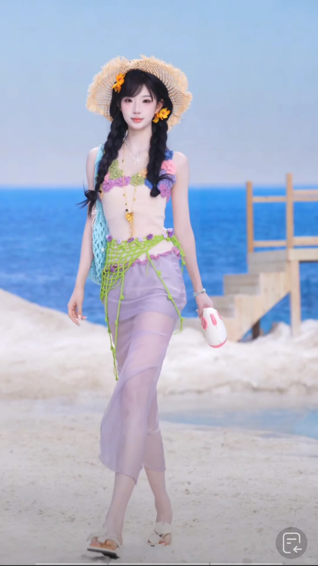 SK月度盛典走秀造型1⃣️丨夏日海边丨1-16
