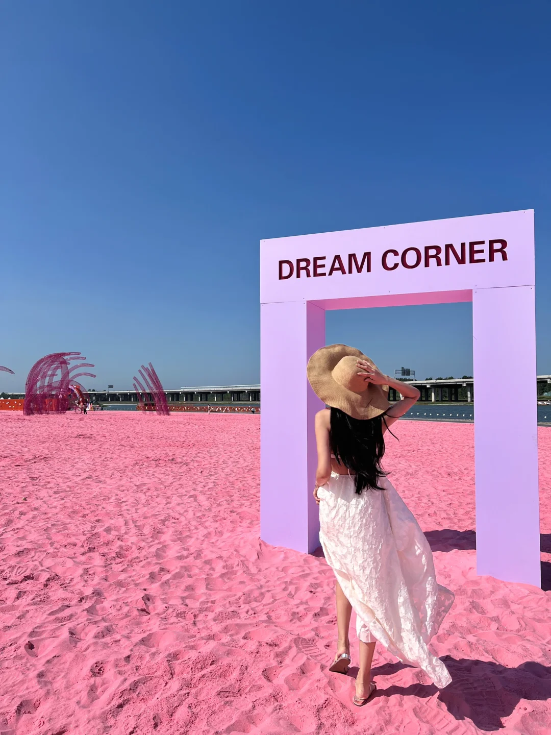 不是巴厘岛?️长春粉色沙滩太美了｜肆季南河