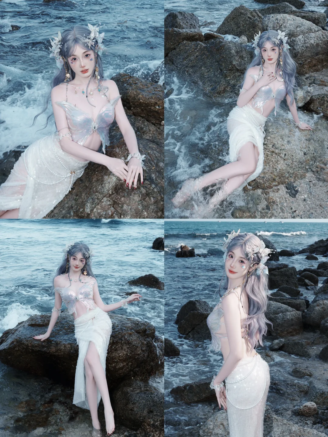 ??做一次海边人鱼公主??˚?