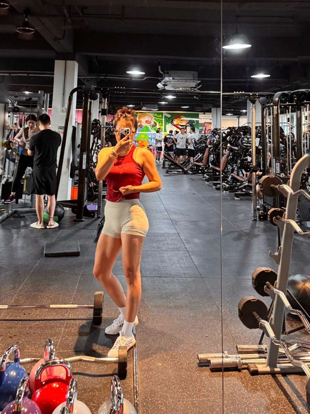 43岁 撸铁少妇 已练不欠