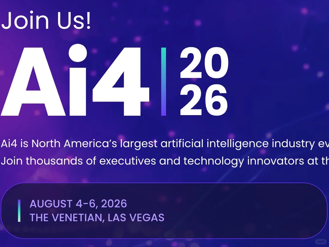 一天介绍一个北美AI峰会:Ai4