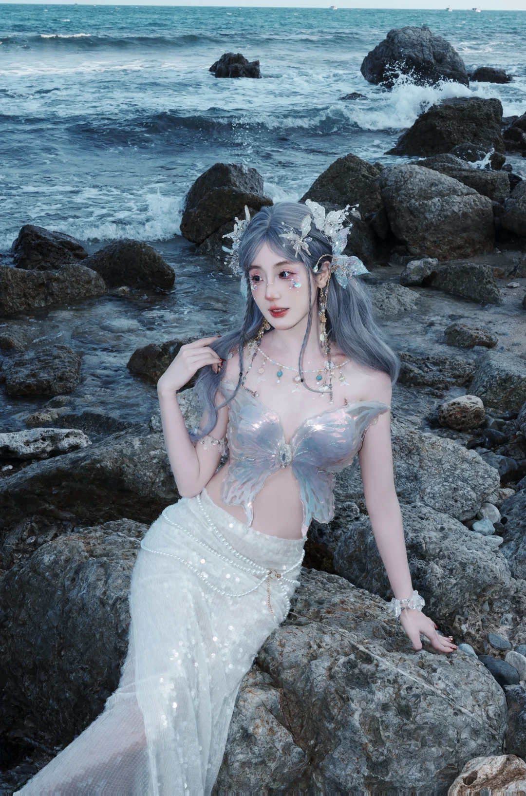 ??做一次海边人鱼公主??˚?