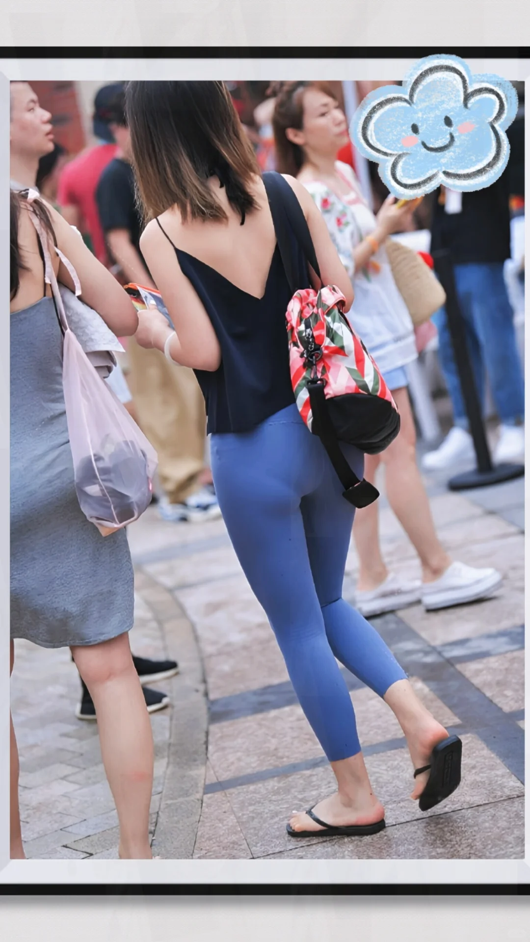 救命！这条瑜伽裤让我蹲下都不用扶，你信吗