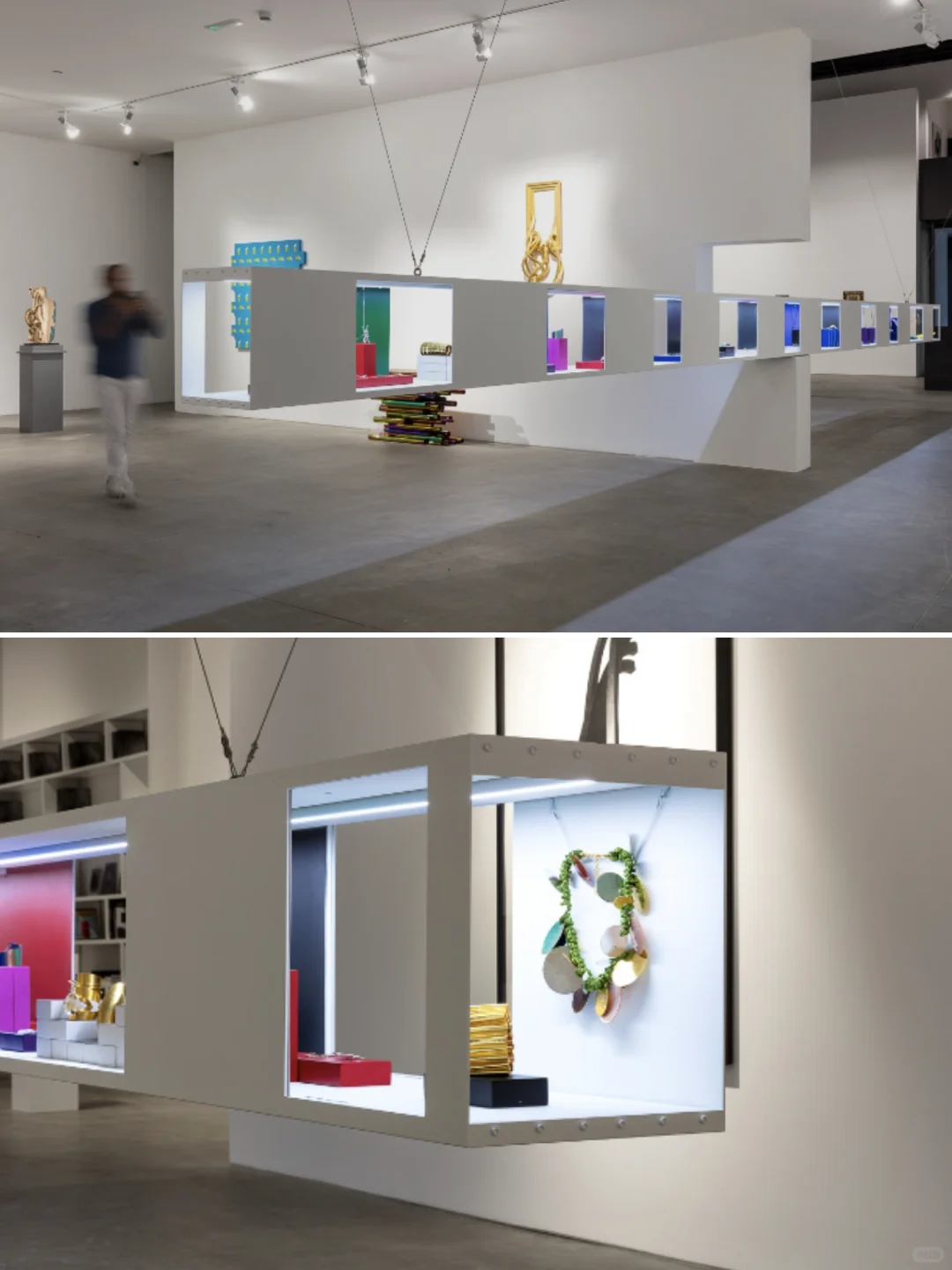 一面张力拉满?的画廊展墙